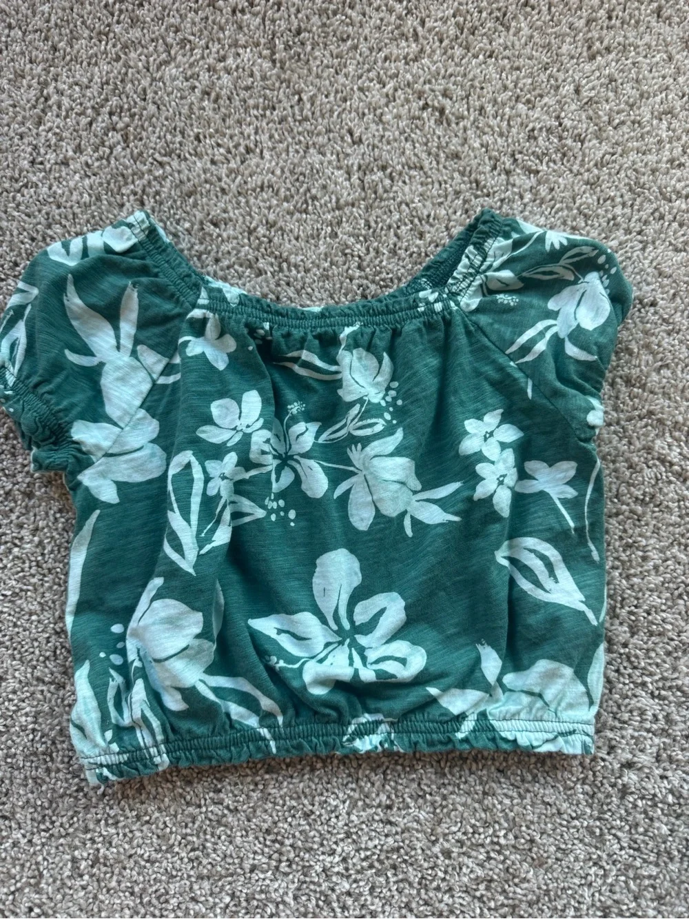 Girls 5T Summer Outfit Bundle  Floral sundress & top and short set 3 Piece Set